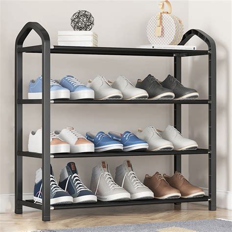 wayfair shoe rack|12 pair stackable shoe rack.